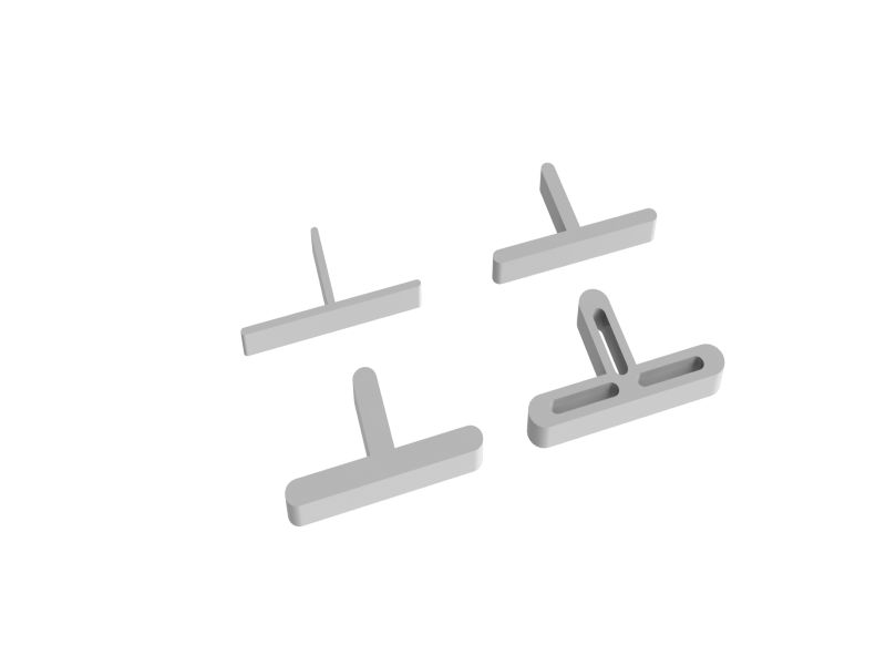 10mm T-Shape Tile Spacers