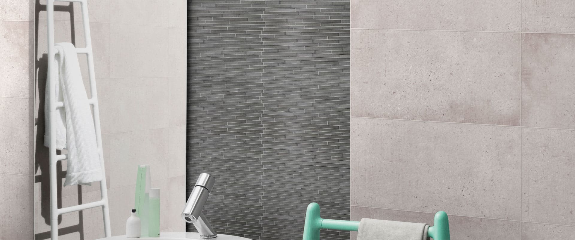 Grey Mosaic Tiles