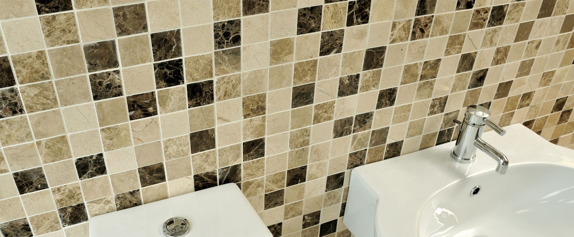 Beige Mosaic Tiles