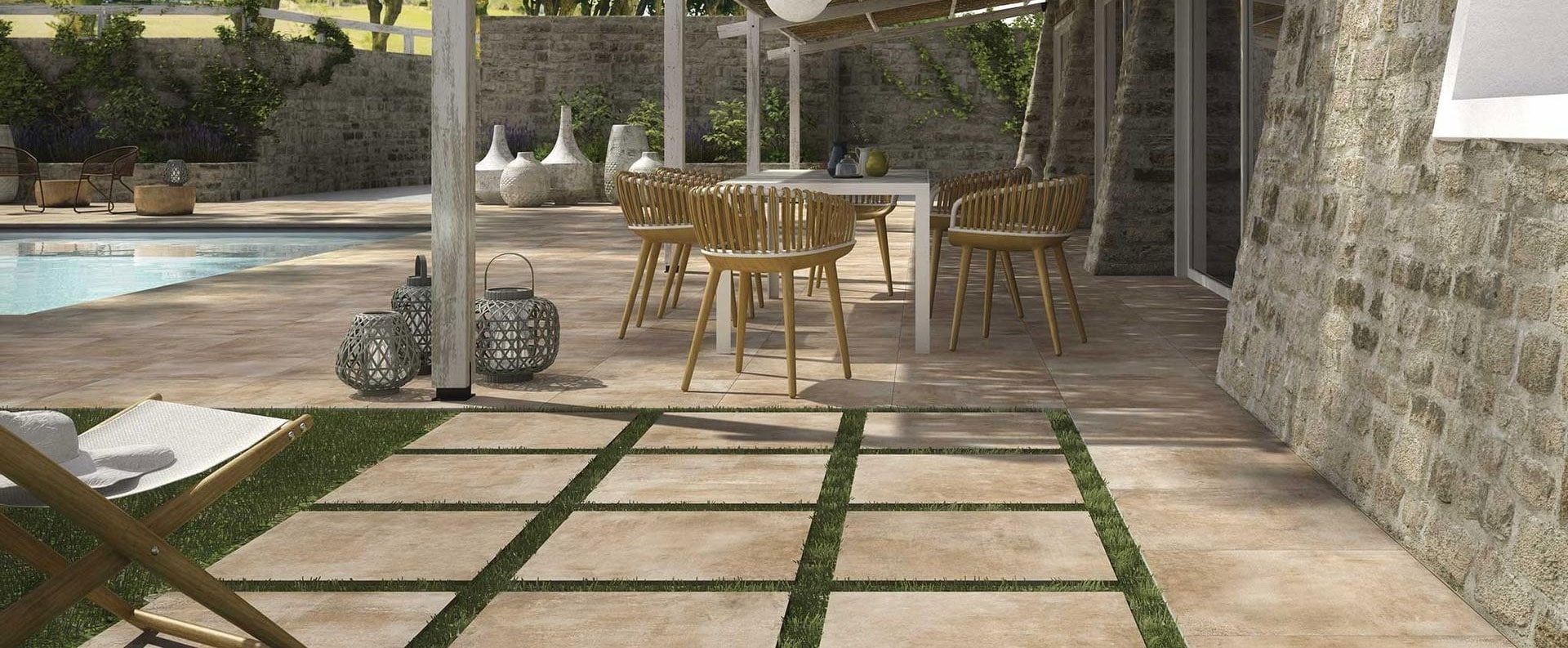 Upnuance 20mm External Patio Tiles