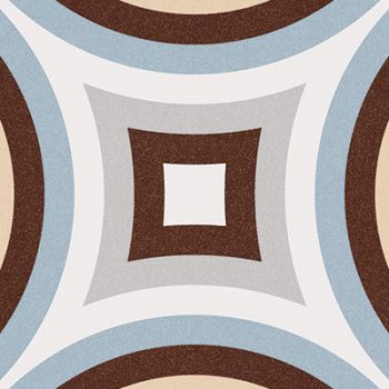 Abstract Dorda Celetst Patterned Tile