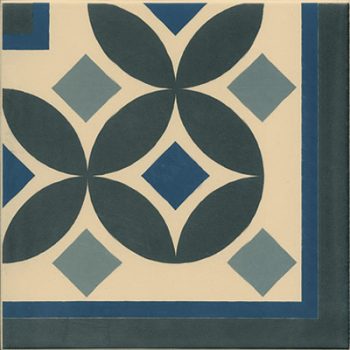 Abstract Guell Corner Tile