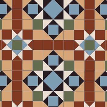 Victorian Floor Tile Pattern - Osborne