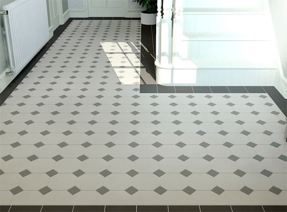 Victorian Floor York Grey Pattern Floor PER M2 - Image 2