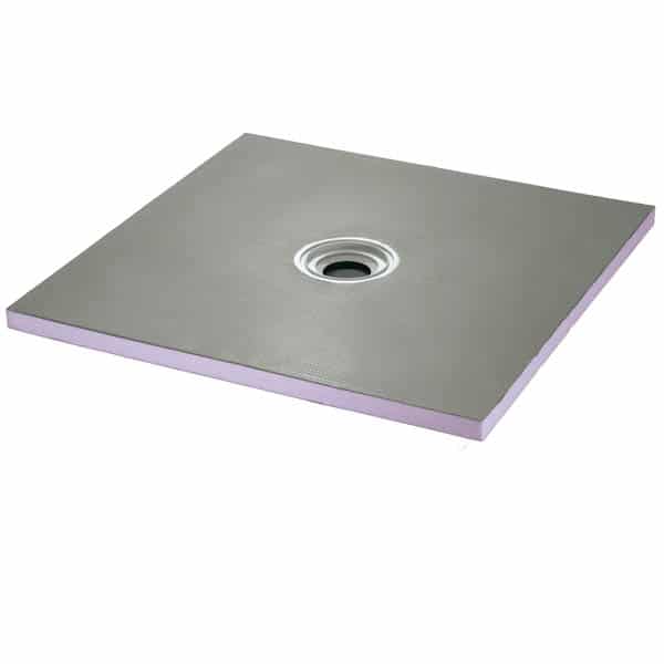 Wetroom Shower Tray 900x900x20mm C-Drain
