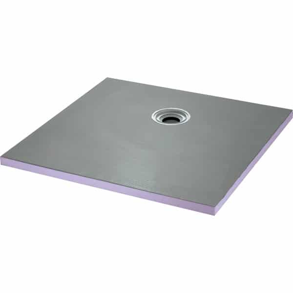 Wetroom Shower Tray 1200x900x20mm Ofst-Drain