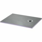 Wetroom Shower Tray 1500x800x25mm Ofst-Drain