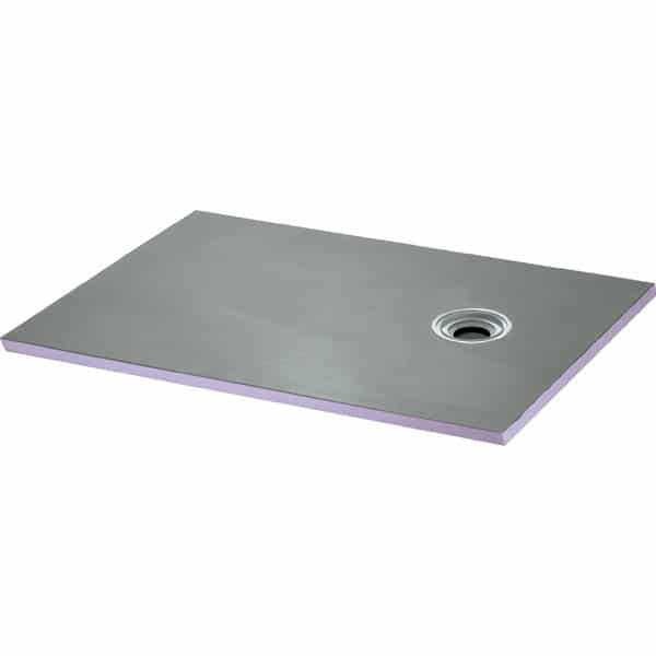Wetroom Shower Tray 1500x800x25mm Ofst-Drain