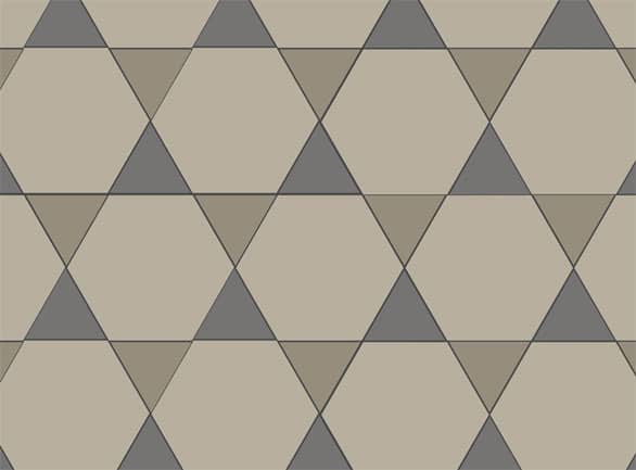 Olde English Star Pattern Floor per m2