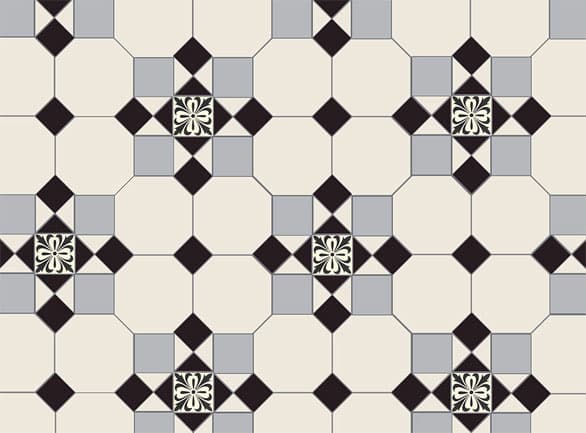 Olde English Cardinal Pattern Floor per m2