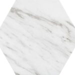 Hexagon Carrara Matt 250x220x9mm