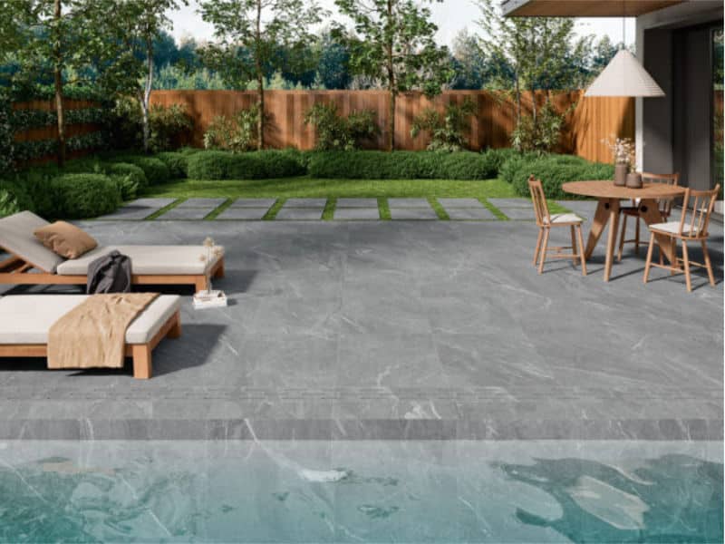 Ohio Anthracite 20mm Patio Tiles (595x900mm) - Image 2