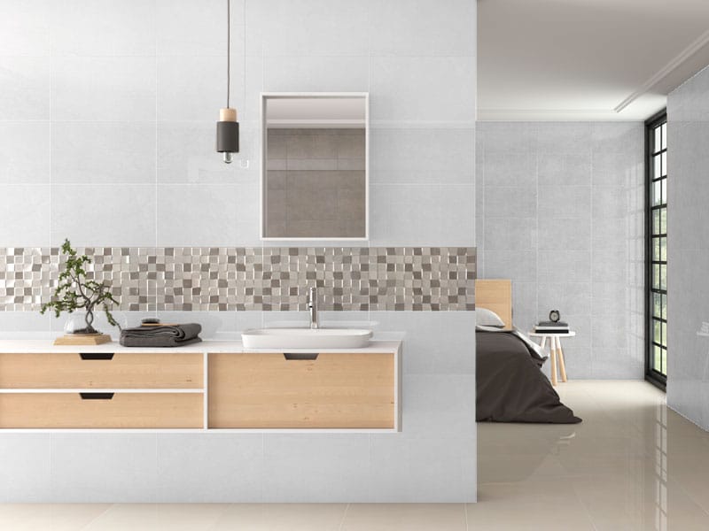 Bellagio Blanco Gloss 333x550 Wall Tile - Image 2