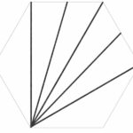 Axis hexagon pattern tile