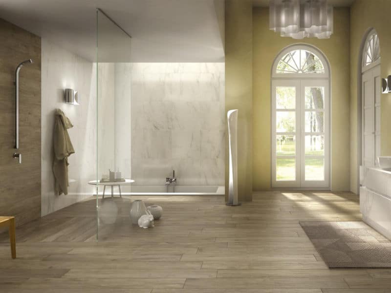 Slowood Oak Patio Floor Tile (1200x300x20mm) - Image 2