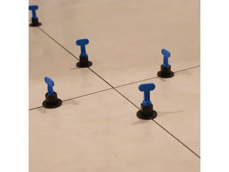T-Spin Tile Leveling System - Tiles 2-17mm Thick - 100pcs - Image 3