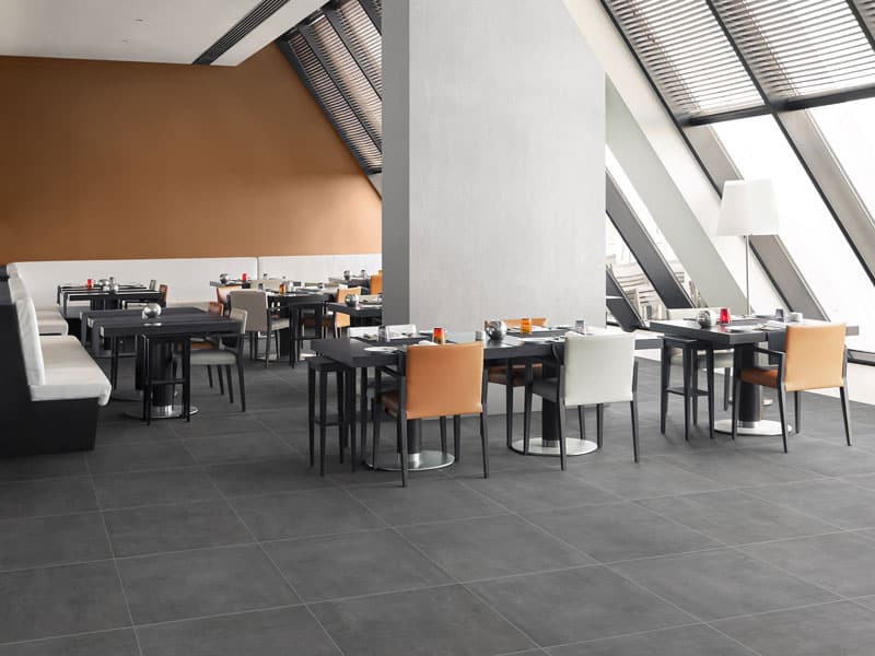 Flow Black 802x802 Floor Tile - Image 2